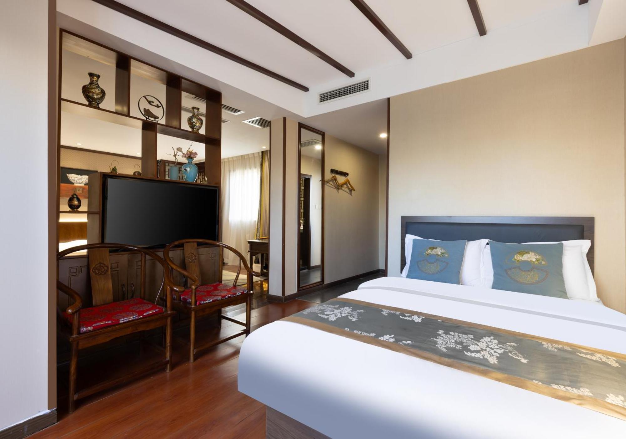 Chinese Culture Boutique Hotel-Tangfu,Traditional Chinese Theme,Heart Of Beijing,Near Forbidden City,Tiananmen Square,Hutongs,Metro Access,Free Coffee,Tea,Laundry Cameră foto