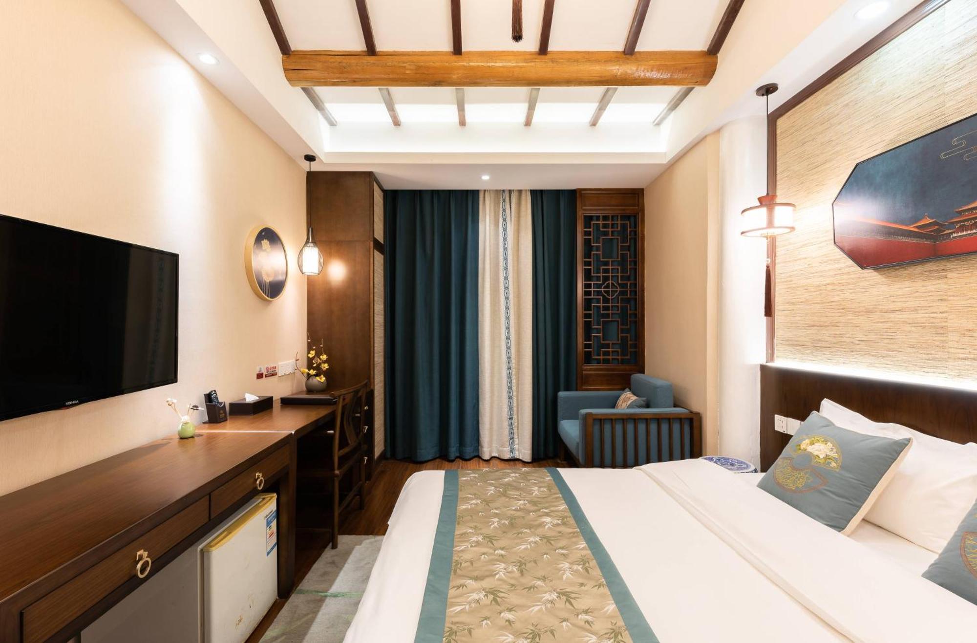Chinese Culture Boutique Hotel-Tangfu,Traditional Chinese Theme,Heart Of Beijing,Near Forbidden City,Tiananmen Square,Hutongs,Metro Access,Free Coffee,Tea,Laundry Cameră foto